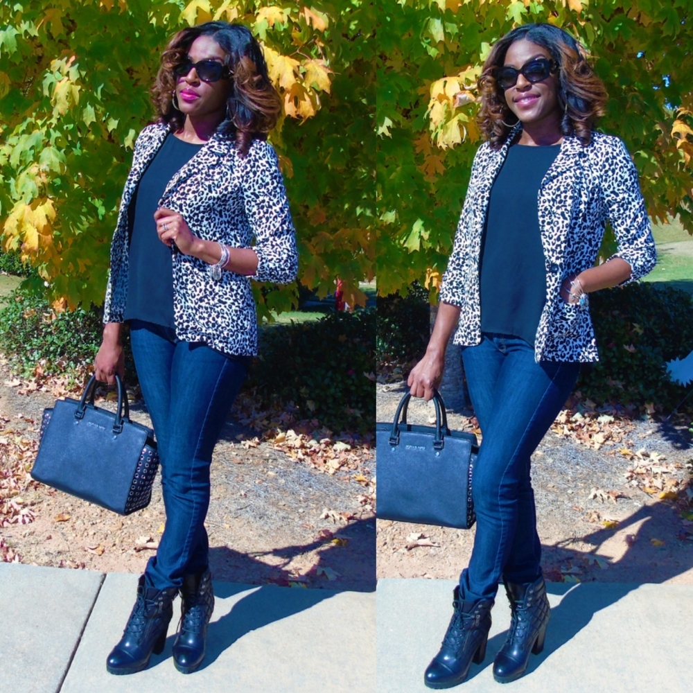 Leopard Jacket Blazer